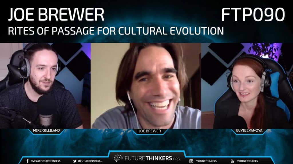 Joe Brewer of the Center For Applied Cultural Evolution discusses evolutionary transition, modern rites of passage, and designing a regenerative culture.